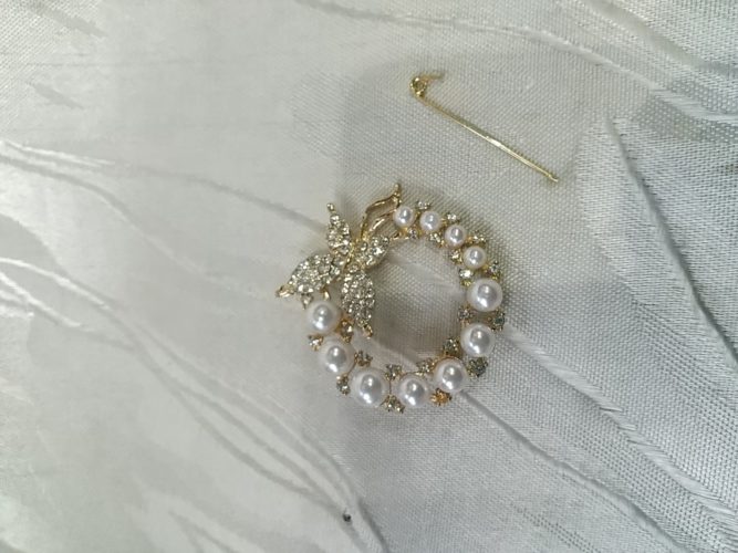 ご新規のＵさんのお直し(ブローチ＆ブレスレット)♪