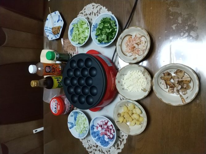 たこ焼きパーティー♪