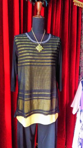 ブラック×イェロー・チュニック