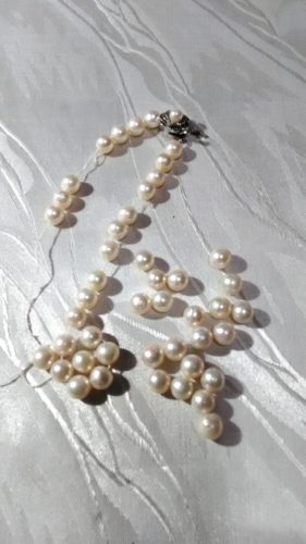 Ｍさんのネックレス＆ブレスレット＆ピアスのお直し♪