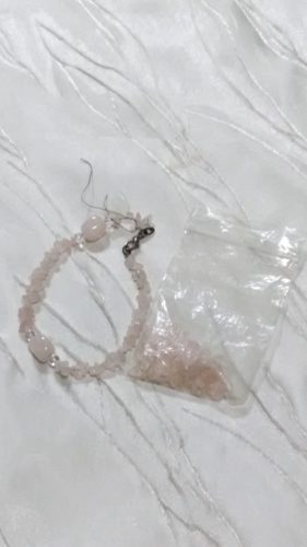 取引先・Ｓさん（ローズクォーツ・ネックレスのお直し）♪