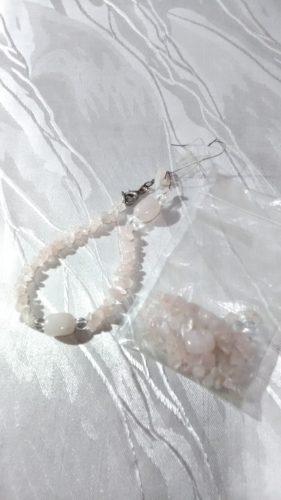 取引先・Ｓさん（ローズクォーツ・ネックレスお直し）♪