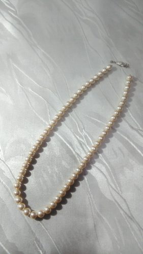 Ｋさんのお直し（パール・ネックレス）♪