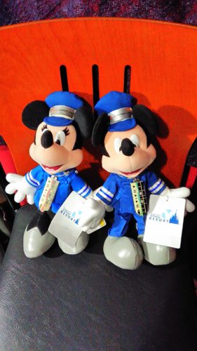 ミッキー＆ミニー・2個ぬいぐるみセット