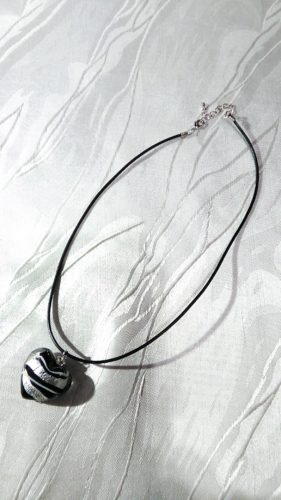 Ｓさんのオーダー（ヴェネチアンガラス・ハートネックレス）♪