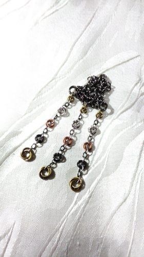 Ｋさんのオーダー（チェインメイル・ネックレス）♪