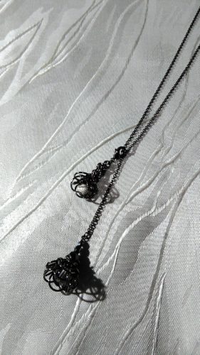 Ｔさんのオーダー（チェインメイルフラワー・ネックレス）♪