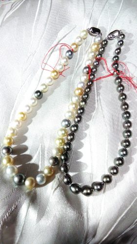 取引先Ｔさんのリメイク（パール・ネックレス）♪